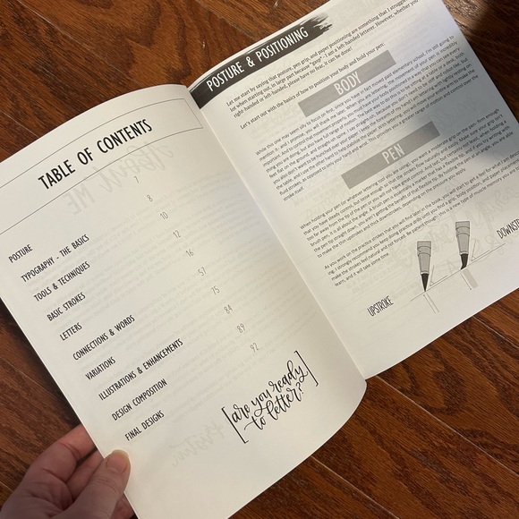 Modern Calligraphy & Hand Lettering Book - Picture 3 of 3